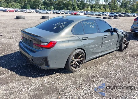 2023 BMW 3 Series M340I xDrive из США, поврежденный, VIN 3MW49FF03P8D25692